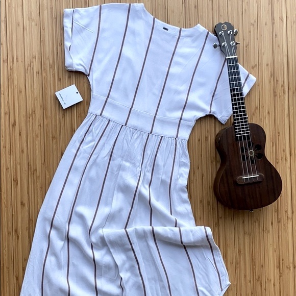 🔶🔸O’NEILL REIV STRIPED MIDI DRESS🔸🔶 - Picture 12 of 13